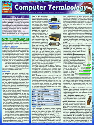 cover image of Computer Terminology